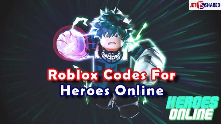 Roblox Heroes Online Codes List (Updated) 